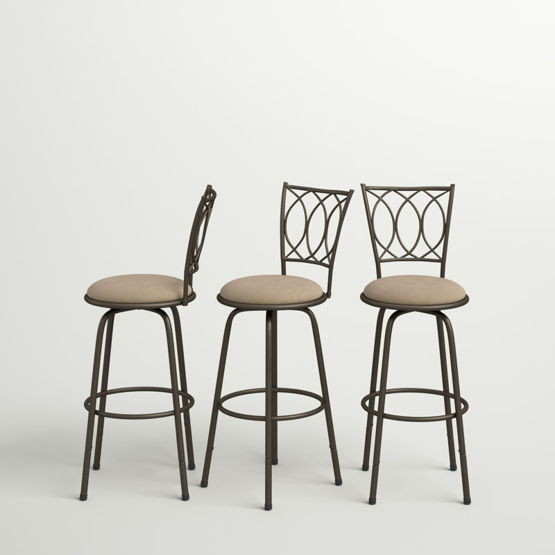 Three Posts™ Abrams Swivel Bar Stool & Reviews Wayfair